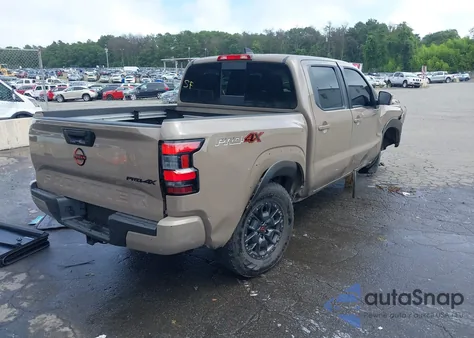 2024 Nissan Frontier Pro-4X 4X4 из США, поврежденный, VIN 1N6ED1EK0RN644461